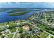 Waterfront homes with private boat docks along interconnected canals offer a scenic and convenient coastal lifestyle at 3376 Peace River Dr, Punta Gorda, FL 33983
