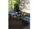 The patio features an inversion table and outdoor furniture at 3661 Sterling Rd, Venice, FL 34293