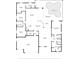 Detailed floor plan showing layout of the home, including bedrooms, bathrooms, and living spaces at 435 Boundary Blvd, Rotonda West, FL 33947