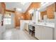 Main bathroom features double sinks, a vanity area, and plenty of storage at 435 Boundary Blvd, Rotonda West, FL 33947