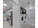 Efficient laundry area with washer, dryer and convenient access to kitchen at 4688 Maraldo Ave, North Port, FL 34287