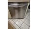 Stainless steel dishwasher is a sleek addition to the kitchen's appliances at 482 Pendleton Pl, Venice, FL 34292