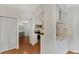 Bright open kitchen with white cabinetry and stainless appliances at 5459 Bentgrass Dr # 2-304, Sarasota, FL 34235