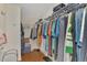 Walk-in closet providing plenty of storage at 5459 Bentgrass Dr # 2-304, Sarasota, FL 34235