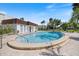 Inviting pool with clear blue water, a 3 ft 6 in depth, and easy access steps at 751 Capri Isles Blvd # 108, Venice, FL 34292