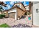 Lovely townhome with a brick driveway, attached garage, and cozy front porch setting at 12590 Ghiberti Cir # 201, Venice, FL 34293