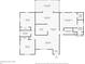 Detailed floorplan showcasing the layout and dimensions of the home including bedrooms, bathrooms, and living areas at 1614 Quail Lake Dr, Venice, FL 34293