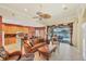Open living space offering a view of the lake at 1620 San Silvestro Dr, Venice, FL 34285