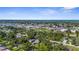 Aerial view of the neighborhood showing proximity to shopping and the Gulf of Mexico at 2185 Park Rd, Venice, FL 34293
