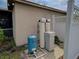 The home has an exterior water filtration system at 3139 Point St, North Port, FL 34286