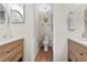 Stylish bathroom featuring and sinks, modern fixtures, and a clean, contemporary design at 408 Cerromar S Cir # 331, Venice, FL 34293