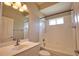 Bright and clean bathroom with shower and bathtub combination at 4150 Otoole St, North Port, FL 34291