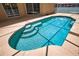 Inviting pool with built-in steps, perfect for relaxation and recreation, enhancing outdoor living and enjoyment at 4150 Otoole St, North Port, FL 34291