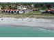Beautiful aerial view of the condo complex and beach, highlighting the location and community at 500 Park S Blvd # 33, Venice, FL 34285