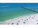 Gorgeous beach view and pier, perfect for beach days, fishing, or just enjoying the beautiful scenery at 500 Park S Blvd # 33, Venice, FL 34285