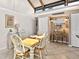 Bright dining area with natural light, a cozy desk nook, and comfortable seating for Gathering meals at 500 Park S Blvd # 33, Venice, FL 34285