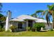 Charming single-story home with well-maintained landscaping, a gray roof, and a traditional architectural style at 505 Duke Rd, Venice, FL 34293