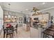 Well-equipped kitchen with stainless steel appliances, breakfast bar, and ample cabinet space at 511 Wexford Dr, Venice, FL 34293