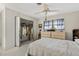 Comfortable bedroom featuring a spacious closet and neutral decor at 5369 Shadow Lawn Dr, Sarasota, FL 34242