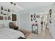 Relaxing bedroom with shelving and natural light at 5369 Shadow Lawn Dr, Sarasota, FL 34242