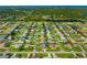 Expansive view of a well-maintained residential neighborhood with mature trees and landscaping at 5818 Harrison Rd, Venice, FL 34293