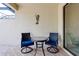 Cozy lanai with table and chairs at 12187 Amica Loop, Venice, FL 34293