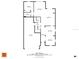 First-floor detailed floorplan illustrating room layout and dimensions of a 1381 square foot ground level at 2146 Snapdragon Ln, Venice, FL 34292