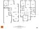 Detailed floorplan illustrating the layout of a 3082 square foot home with labeled rooms and dimensions for both floors at 2146 Snapdragon Ln, Venice, FL 34292