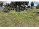 Expansive backyard with lush green grass and privacy fence, ideal for outdoor activities at 232 Fiesole St, Venice, FL 34285
