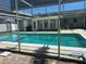 Inviting screened-in pool area, perfect for outdoor relaxation and entertaining with an adjacent patio at 232 Fiesole St, Venice, FL 34285