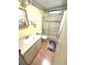 Bathroom featuring vanity with plenty of cabinet space, toilet, and shower at 344 Mariner Dr, North Port, FL 34287