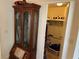 This bedroom closet has plenty of room for storage, as well as bonus storage overhead at 411 Vasto Dr, Venice, FL 34285