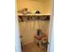 Walk-in closet space for ample storage solutions at 411 Vasto Dr, Venice, FL 34285
