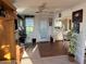 An open layout features a seamless transition between living and dining areas at 411 Vasto Dr, Venice, FL 34285