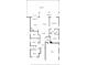 Detailed floor plan showcasing the layout of the house, including room dimensions and features at 4260 Wordsworth Way, Venice, FL 34293