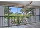 Enclosed balcony overlooking meticulously manicured golf course at 437 Cerromar Ln # 414, Venice, FL 34293