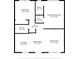 Floor plan displays layout of kitchen, living room, bedrooms, and bathrooms with dimensions at 528 Barcelona Ave # 216, Venice, FL 34285