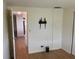 Living room with a wall mount and electrical outlets at 529 Cervina S Dr, Venice, FL 34285