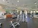 Well-equipped fitness center with modern exercise machines and mirrored walls at 5832 Semolino St, Nokomis, FL 34275