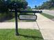 Sign showing access to the Legacy Trail on a sunny day at 5832 Semolino St, Nokomis, FL 34275