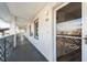 Hallway featuring condo number on the wall at 6800 Placida Rd # 280, Englewood, FL 34224