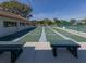 Well-maintained shuffleboard courts offering a fun and engaging recreational activity for residents at 841 Waterside Dr # 202, Venice, FL 34285