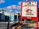 Exterior shot of the Sand Bar Tiki & Grille, located on Manasota Key since 1975 at 9361 Carnaby Dr, Venice, FL 34293