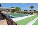 Long view of the outdoor shuffleboard courts at 950 Tarpon Center Dr # 305, Venice, FL 34285
