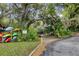 Community kayak storage rack with access to the water at 1222 Pinebrook Way, Venice, FL 34285