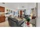 Bright living room showcasing neutral tones, modern furnishings, and an open layout concept at 1222 Pinebrook Way, Venice, FL 34285