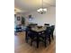 Dining area with table and chairs at 3310 Loveland Blvd # 1406, Punta Gorda, FL 33980