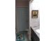 Bathroom with updated vanity and access to backyard at 18245 Ackerman Ave, Port Charlotte, FL 33948