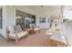 Inviting patio features outdoor seating, a wood-like floor, and views of the exterior at 334 7Th N Ave, Tierra Verde, FL 33715