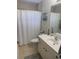 Clean bathroom with updated vanity and shower/tub combo at 113 Red Cedar Park, Rotonda West, FL 33947